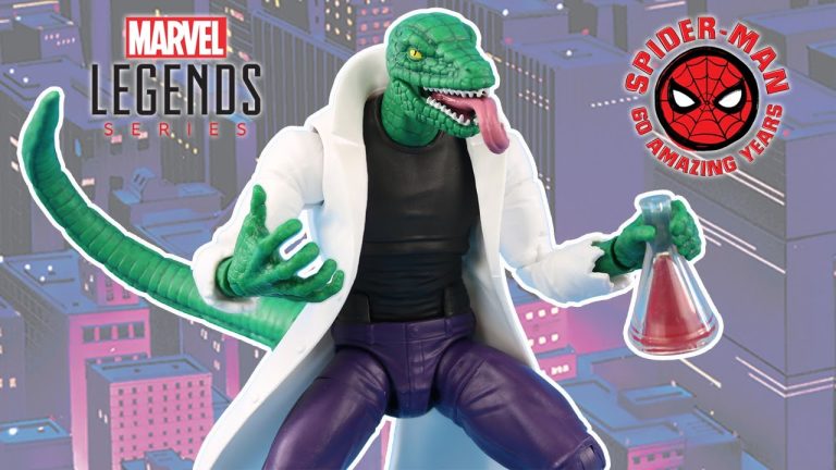 Marvel Legends LAGARTO Retro – Spider-Man Vintage Action Figure Review Hasbro