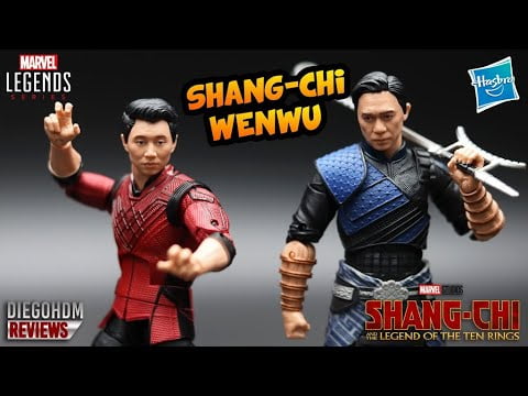 Marvel Legends SHANG-CHI e WENWU Hasbro Unboxing e Review BR / DiegoHDM