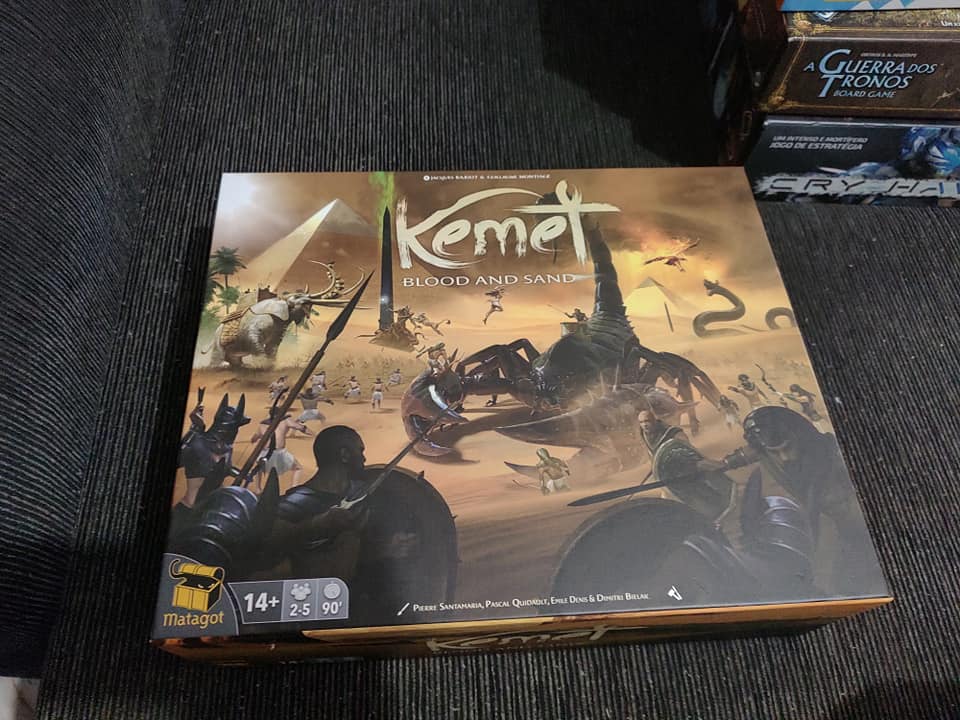 Tortuga com expansão sleevado 270
 Kemet com mini expansões 550
 Cry havoc 250
 …