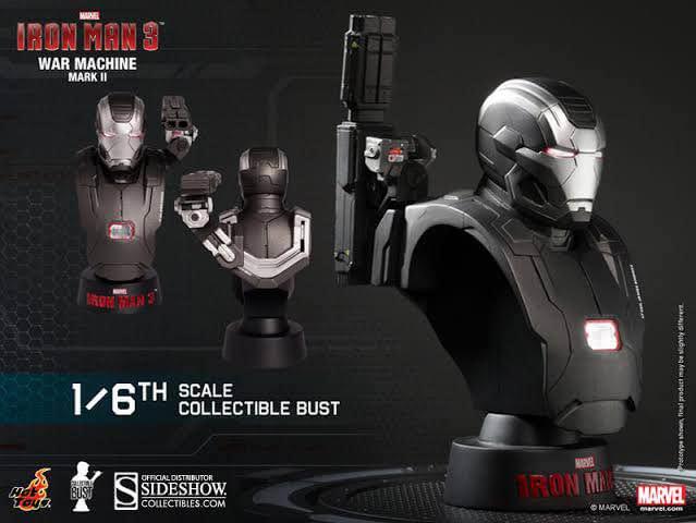 Alguém tem interesse? Busto original Hot Toys, com arma articulada de encaixe e …