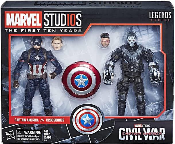 Procuro esse capitão america marvel legends do 2pack com ossos cruzados.