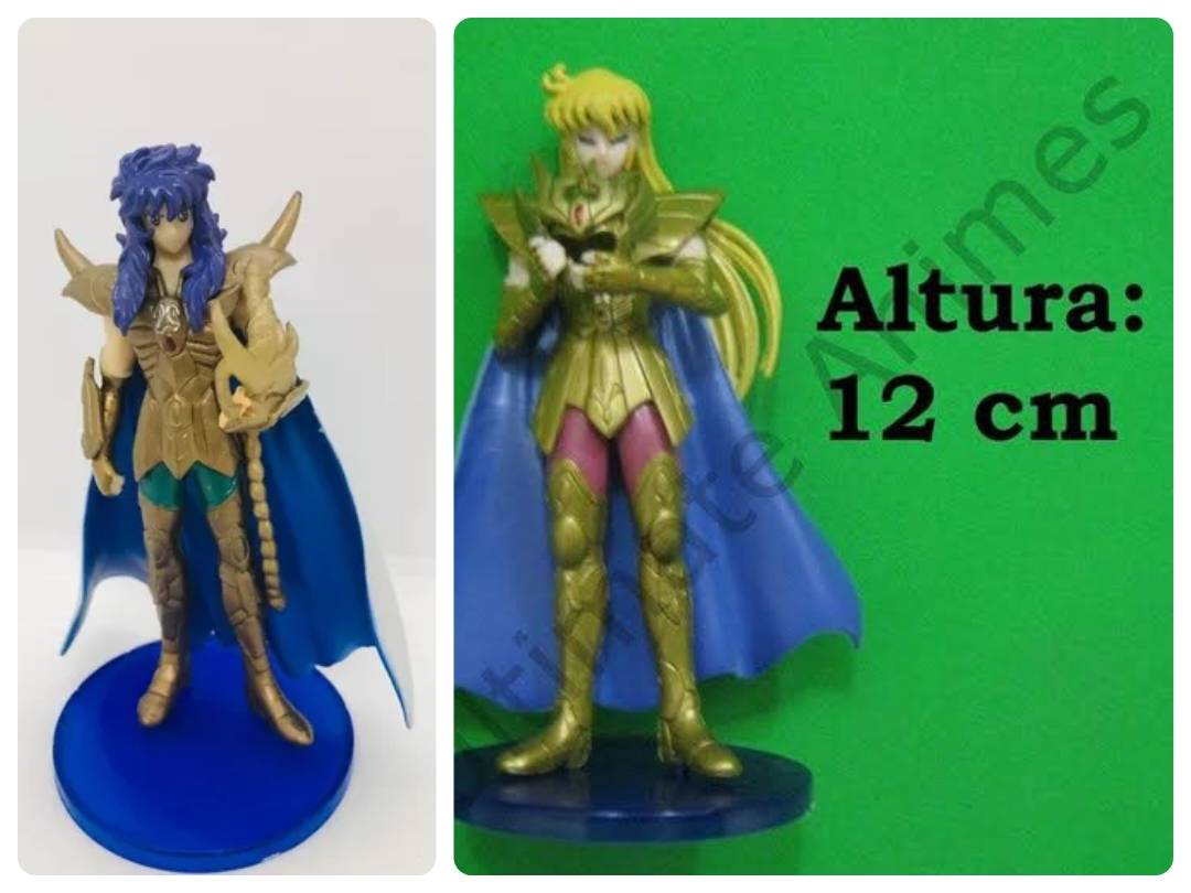 Procuro esses dois cavaleiros de ouro de 12 a 14cm
 e personagens do Senhor dos …