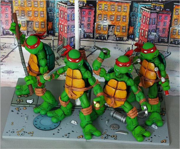 As TMNT neca 2008 originais, alguém tem ideia do preço individual?