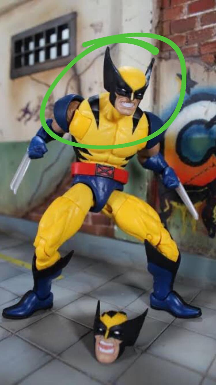 Alguém tem pra vender essa head do wolverine pack trisal?