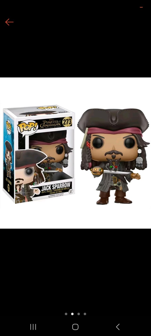 Procuro funko Jack Sparrow Piratas do Caribe