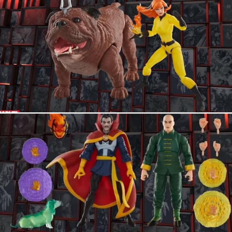 SDCC 2024: Marvel Legends Crystal & Lockjaw e Doutor Estranho & Wong! – Marvel Toy News