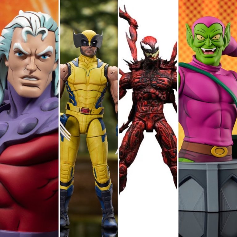 Figura Marvel Select Deadpool e Wolverine! Carnificina X! Bustos animados de Duende Verde e Magneto! – Notícias sobre brinquedos da Marvel