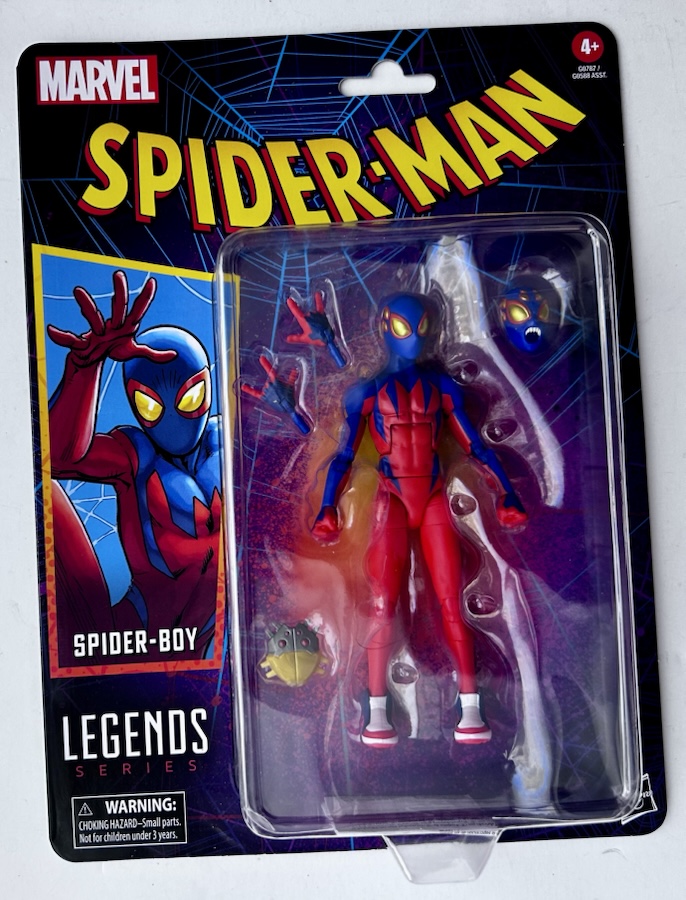 Revisão: Marvel Legends Spider -Boy Figura (Hasbro 2025 Retro Series) – Marvel Toy News