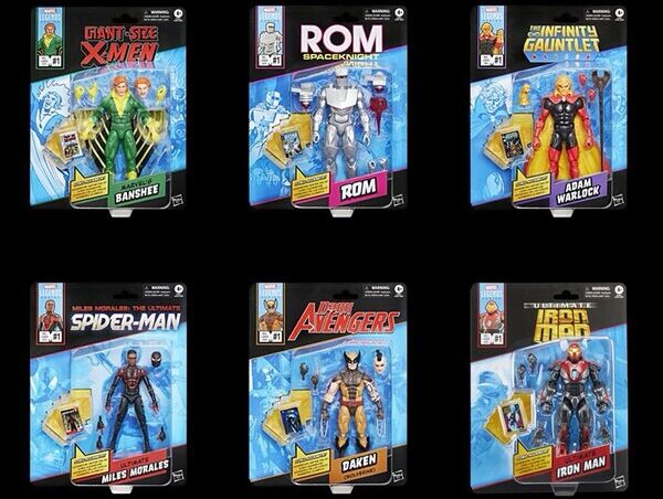 Marvel Legends Mini Comics Series para ordem! ROM! Banshee! Adam Warlock! – Marvel Toy News